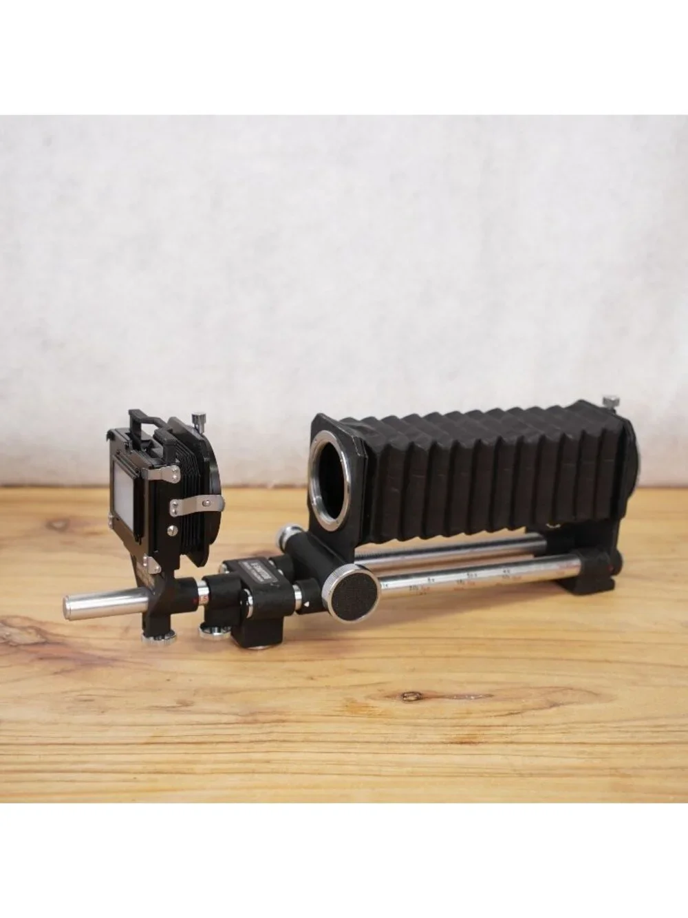 Honeywell Pentax Bellows II With Slide Copier For Precise Macro Photography